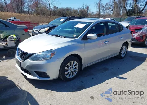 2017 Nissan Sentra Sv z USA, uszkodzony, nr VIN 3N1AB7AP3HY337608